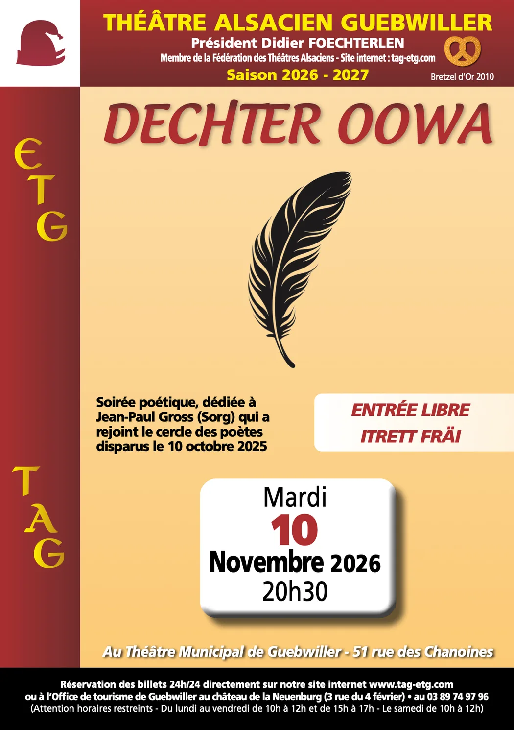 Affiche de Dechter Oowa